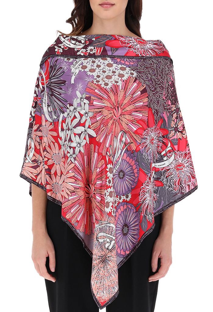 Poncho Herbolaria Flores