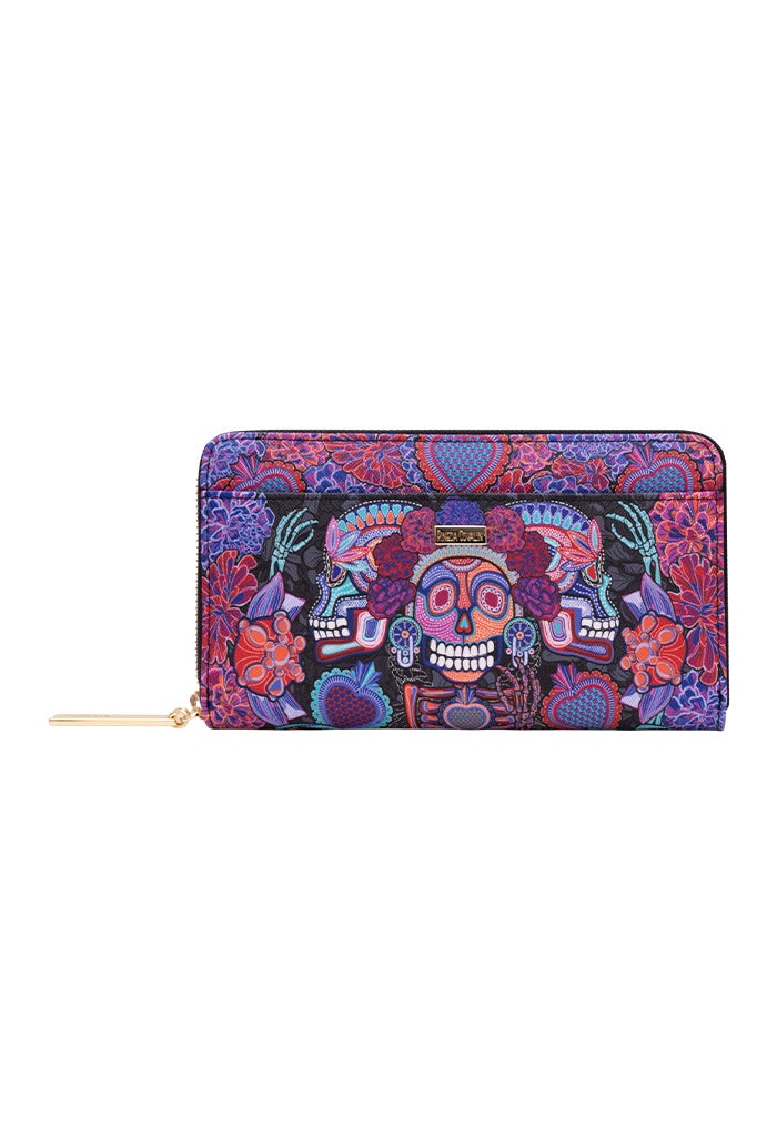 Cartera Grande Saffiano Dia de Muertos Catrina