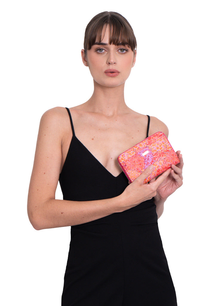 Cartera Mediana Saffiano Cempasúchil