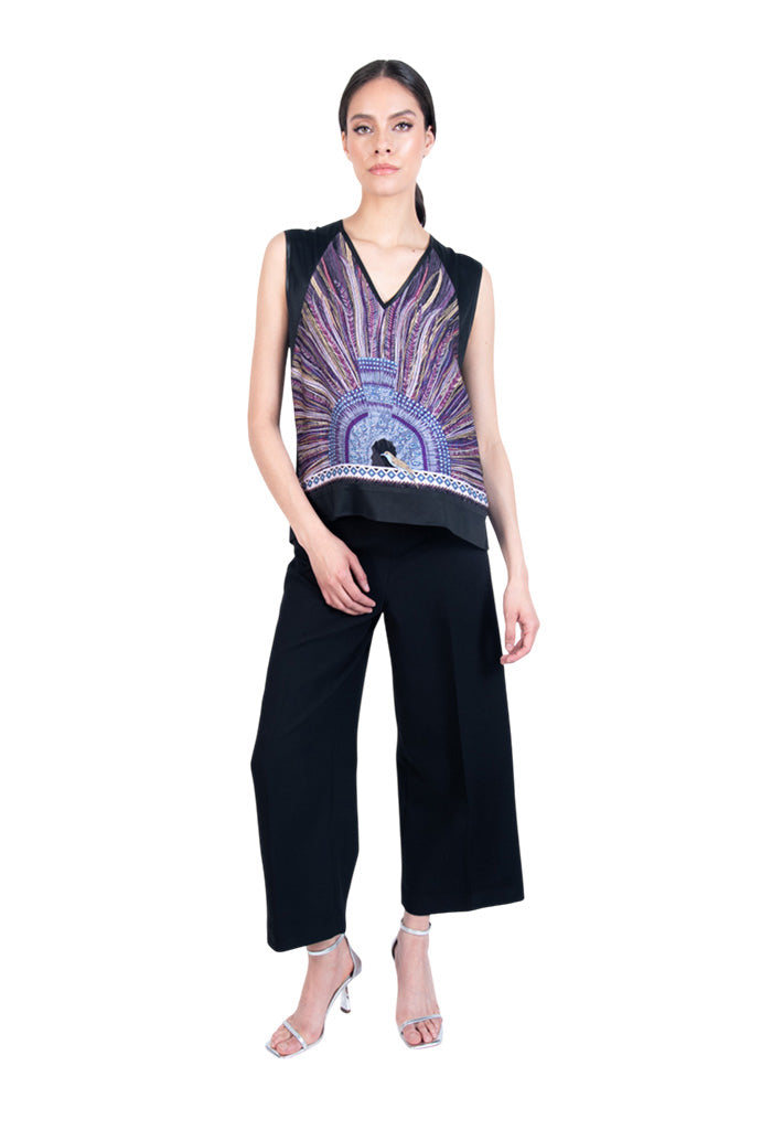 Blusa Caudal Arte Plumaria