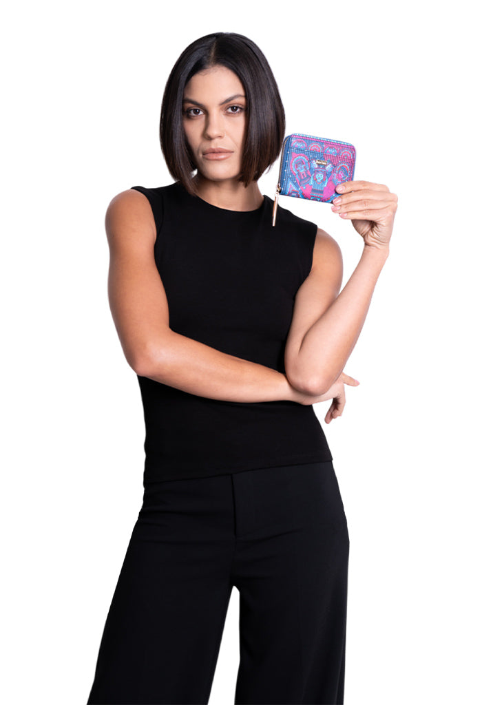 Cartera Chica Saffiano Caritas Sonrientes Veracruz