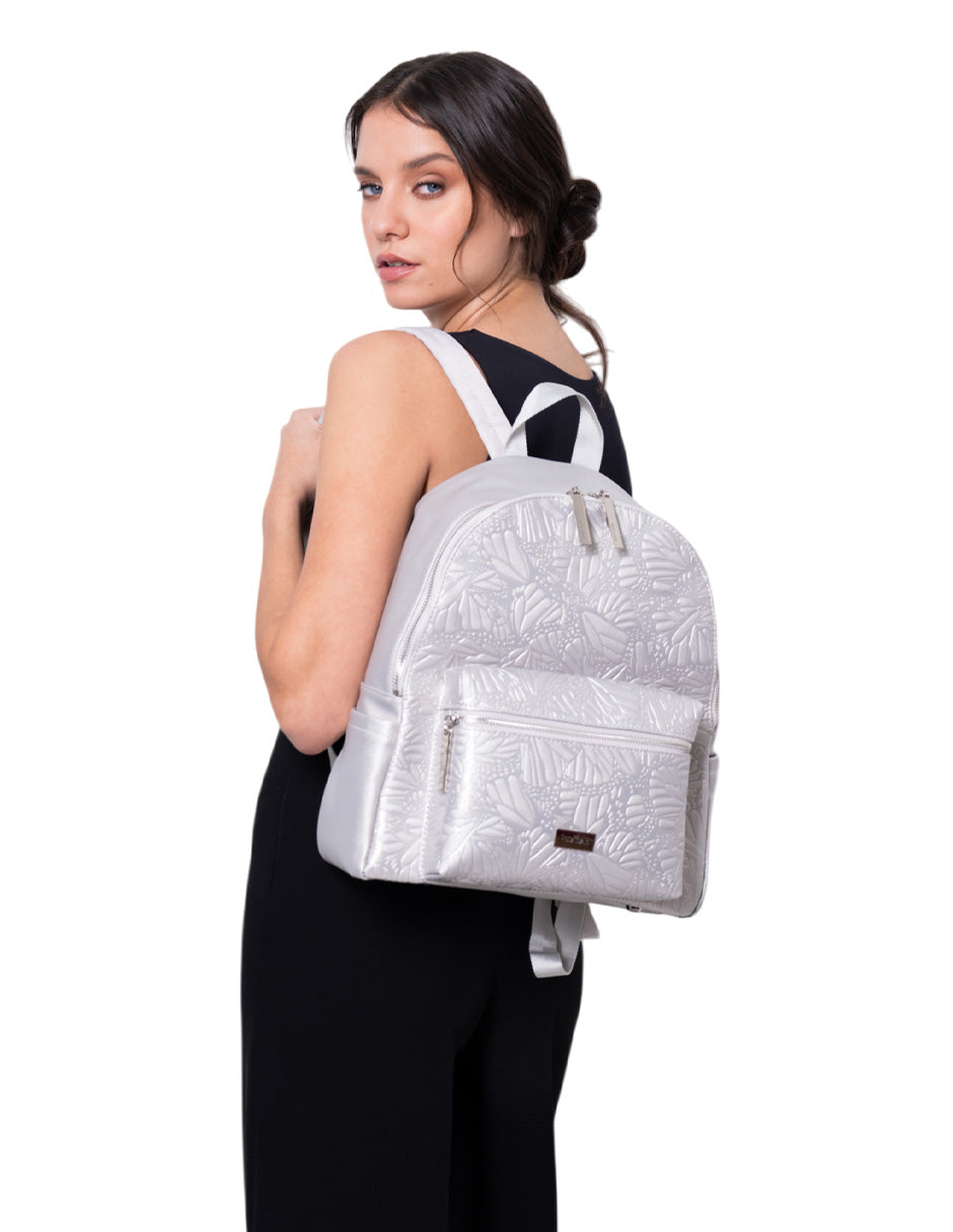 Backpack Nuuk Grabado Mariposa