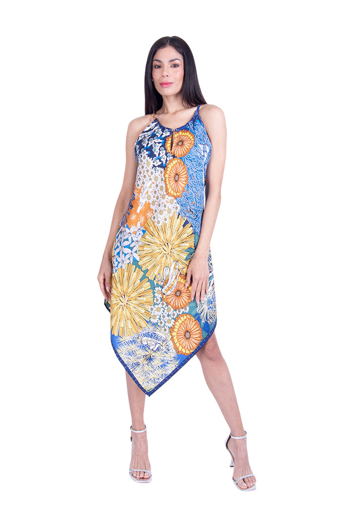 Vestido Largo Herbolaria Flores