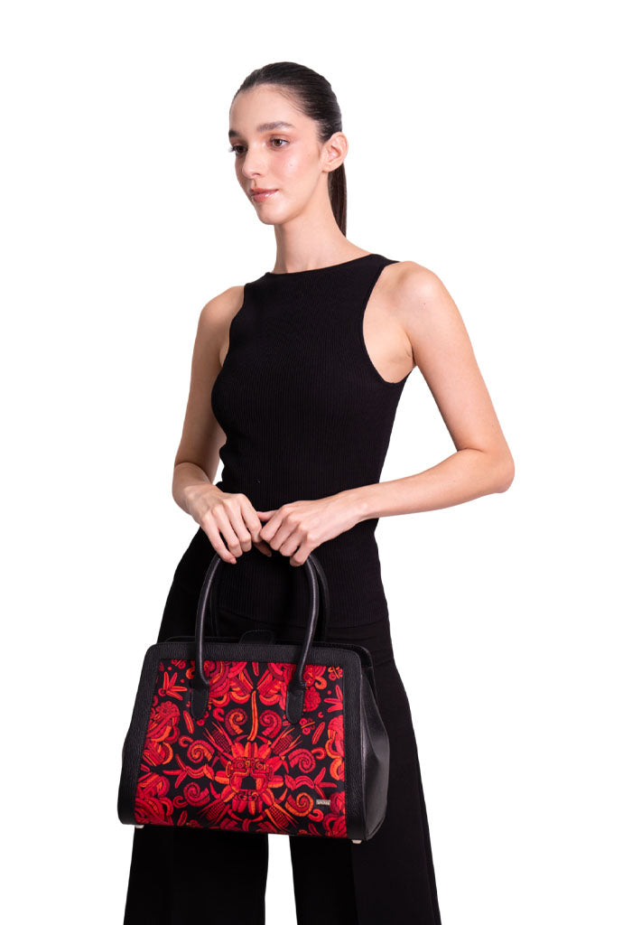 Bolsa Satchel Muul Quetzalcóatl