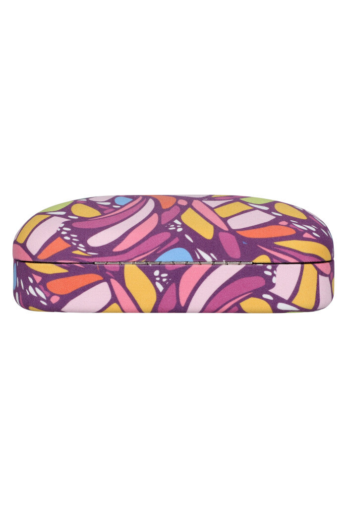 Estuche Lentes Sol Mariposa Abstracta