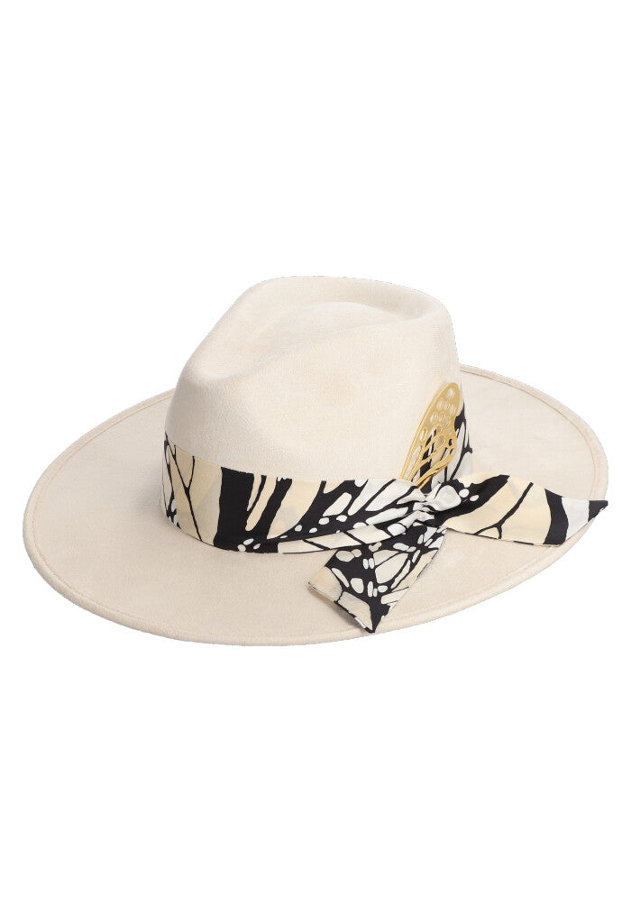 Sombrero Cehuallotl Verde Mariposa Macro