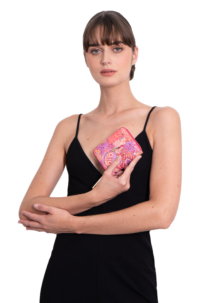 Cartera Chica Saffiano Dia de Muertos Catrina