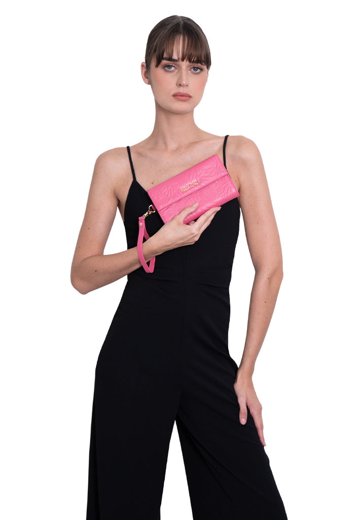 Bolsa Tsool de Piel Grabado Mariposa