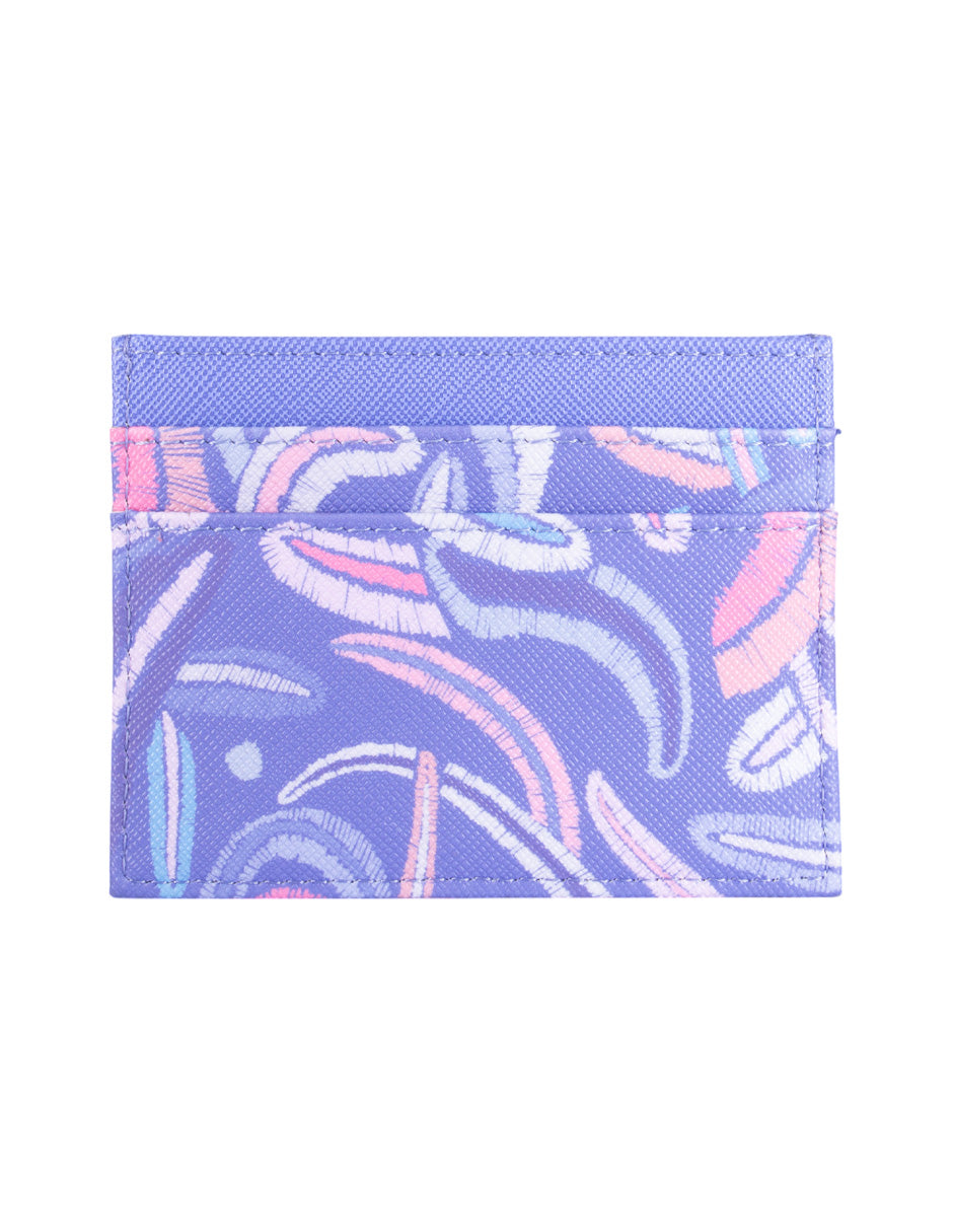 Tarjetero Kuxtal Saffiano Dama Quetzalcóatl