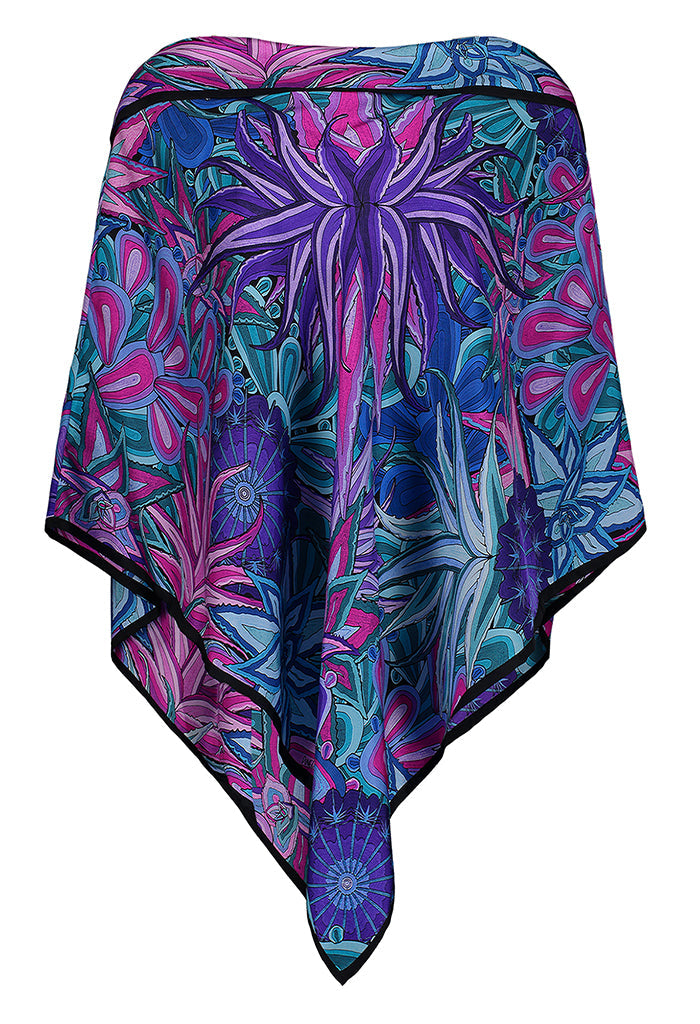 Poncho Santuario Cactáceas