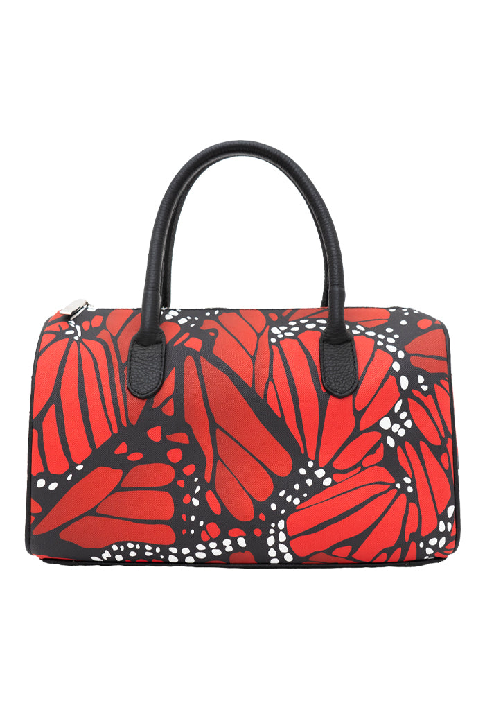 Maletín Pehualli Saffiano Mariposa Macro