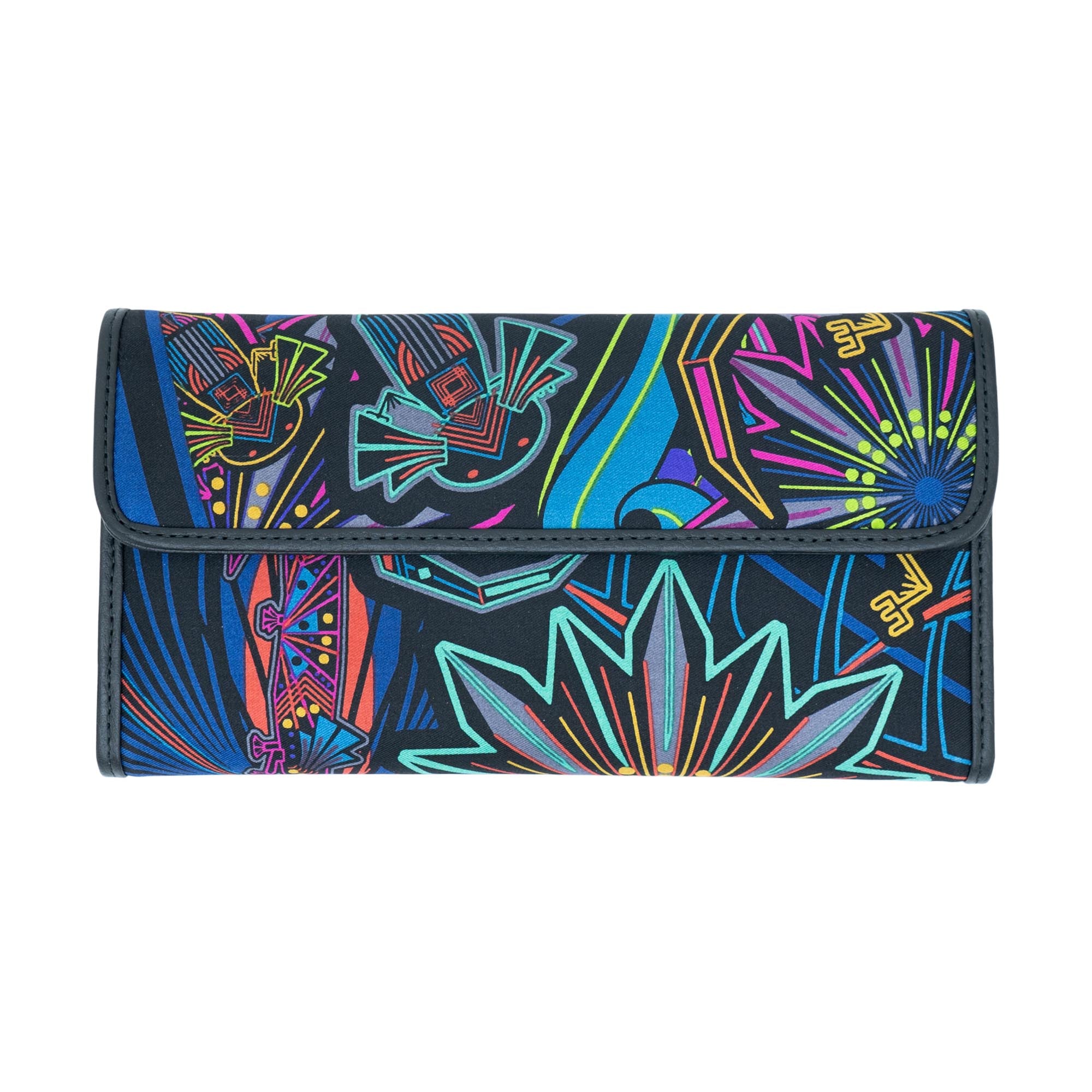 Cartera de Bolsillo Seda Ajolotes