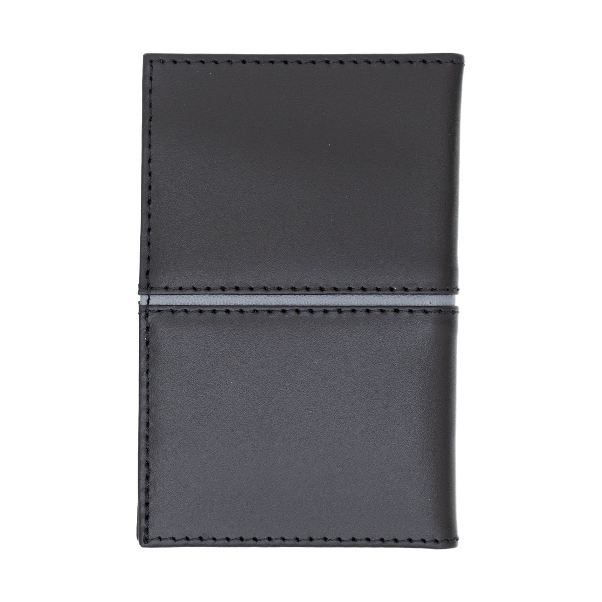 Tarjetero Kukxaan Kanan Negro Ribete Gris Campos Agave