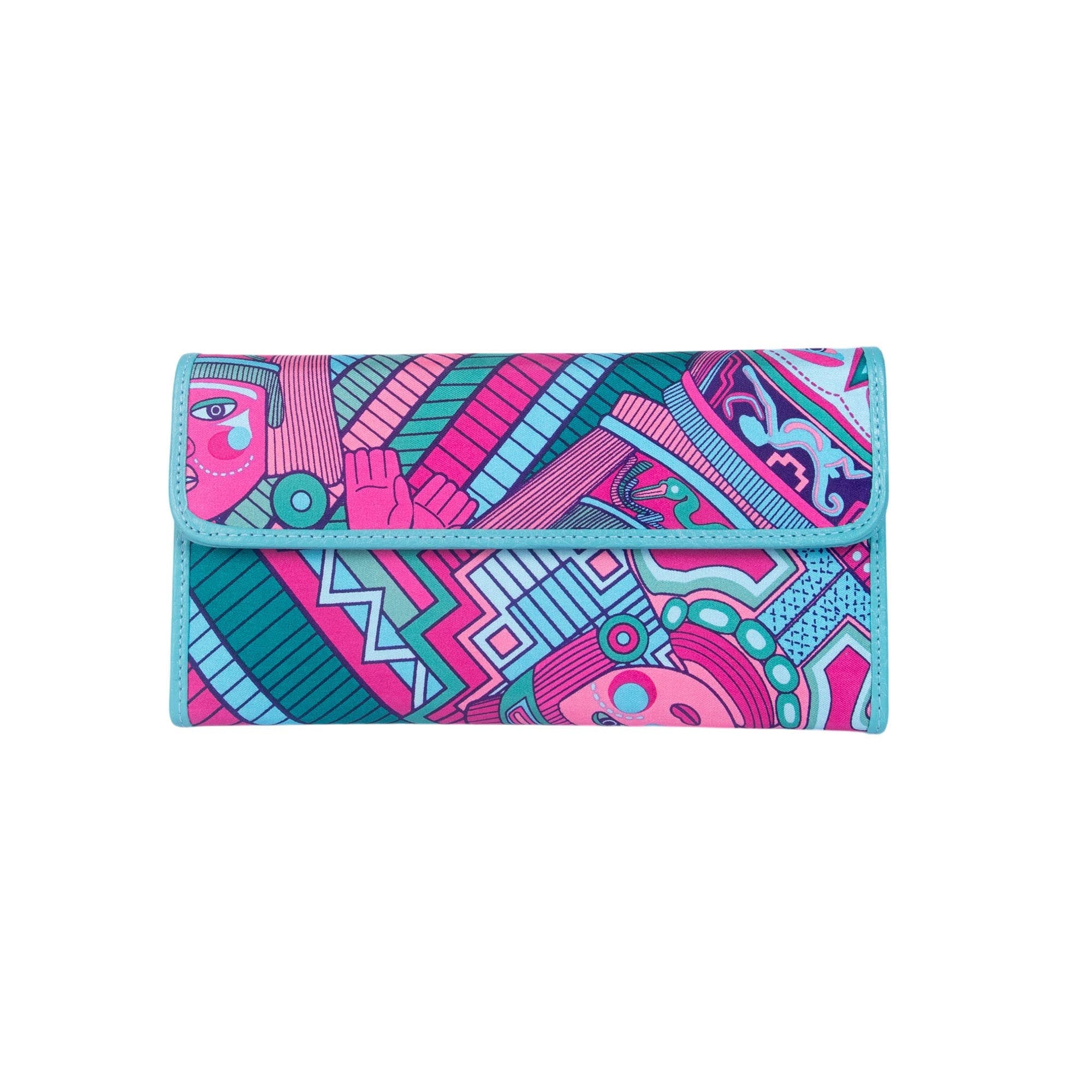 Cartera Bolsillo Caritas Sonrientes Veracruz