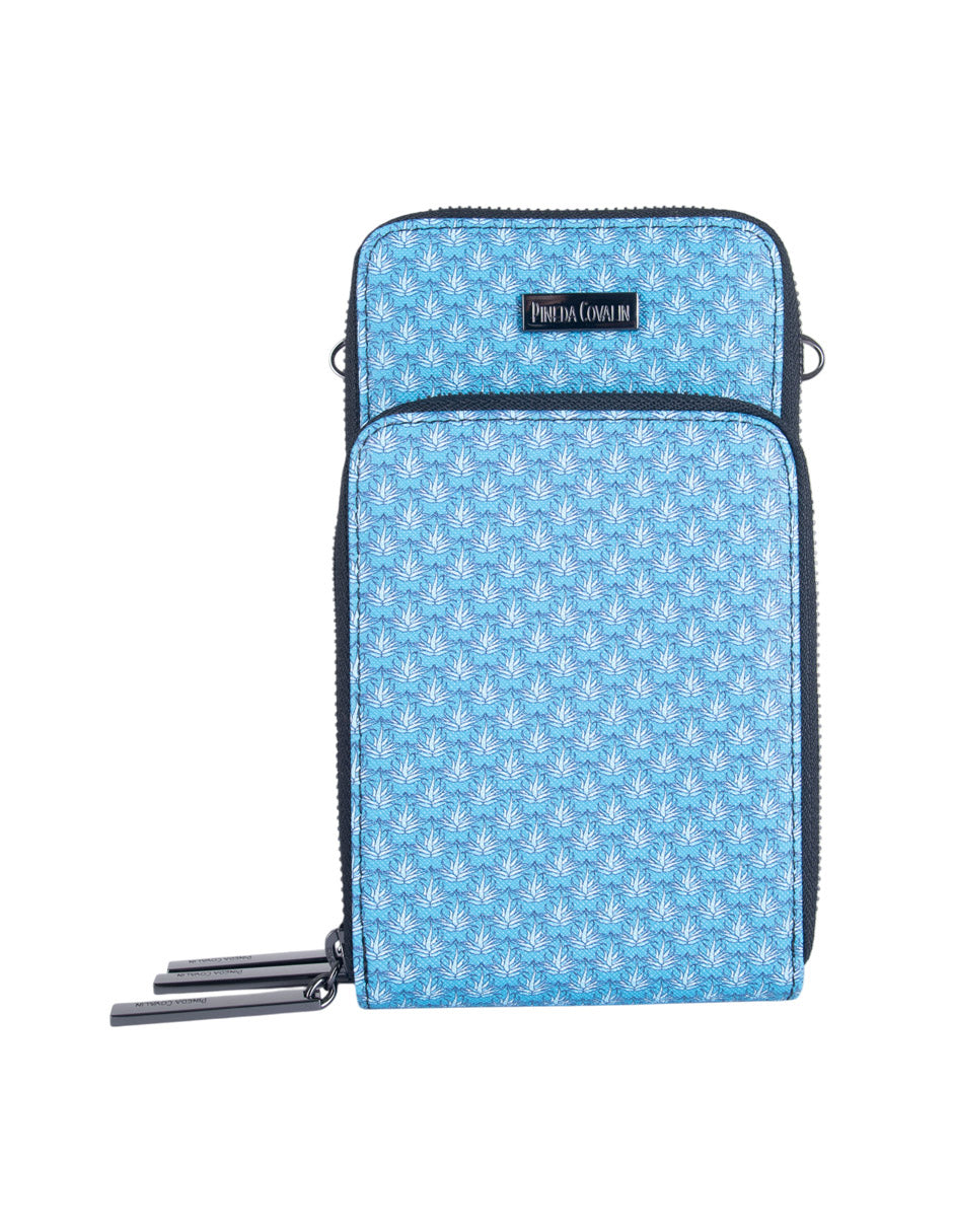 Porta Celular Naab Saffiano Agave Maguey