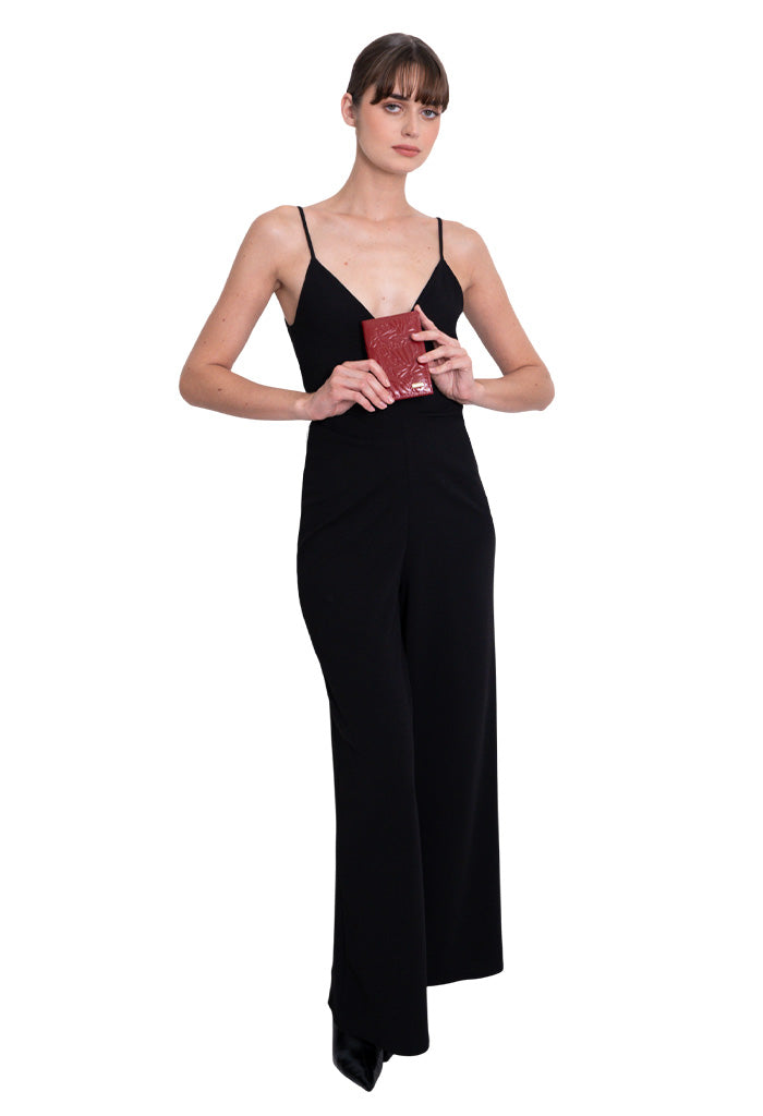 Porta Pasaporte Xuul de Piel Grabado Mariposa