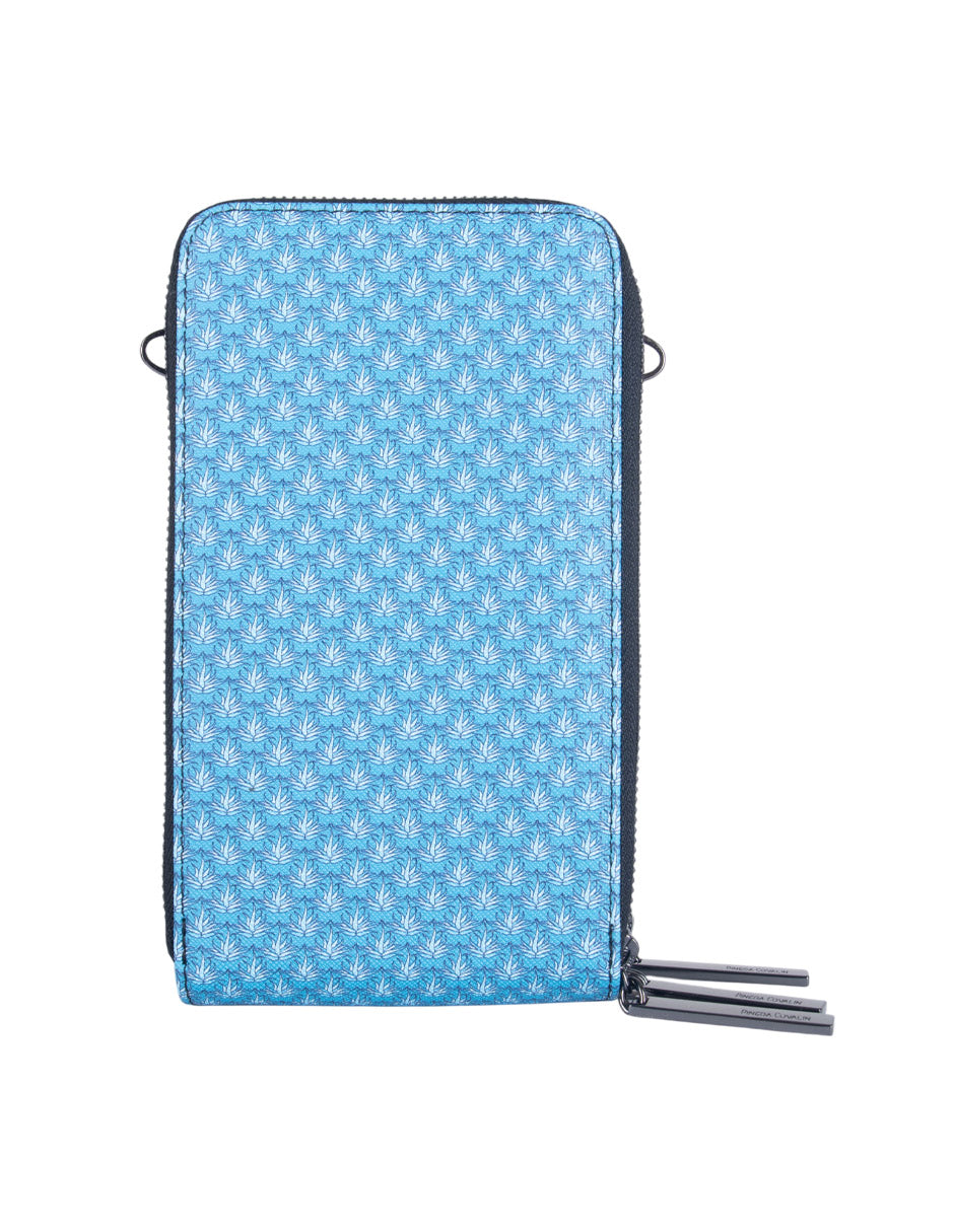 Porta Celular Naab Saffiano Agave Maguey