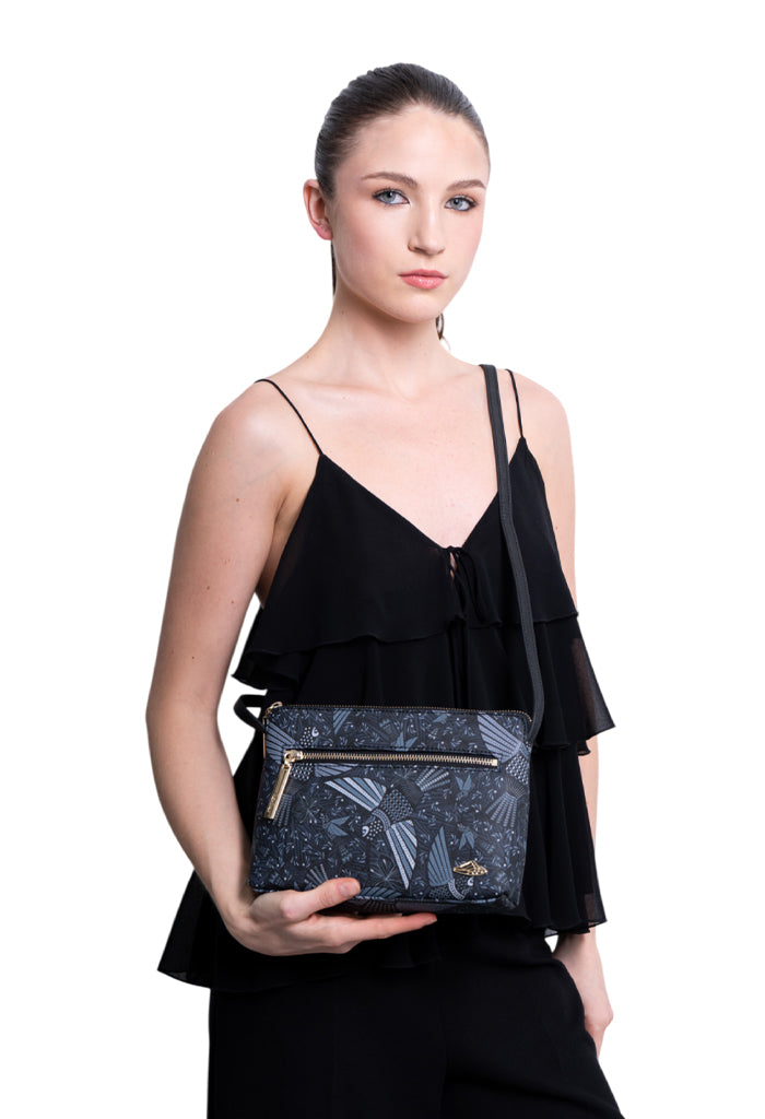 Bolsa Yaakun Saffiano Colibrí