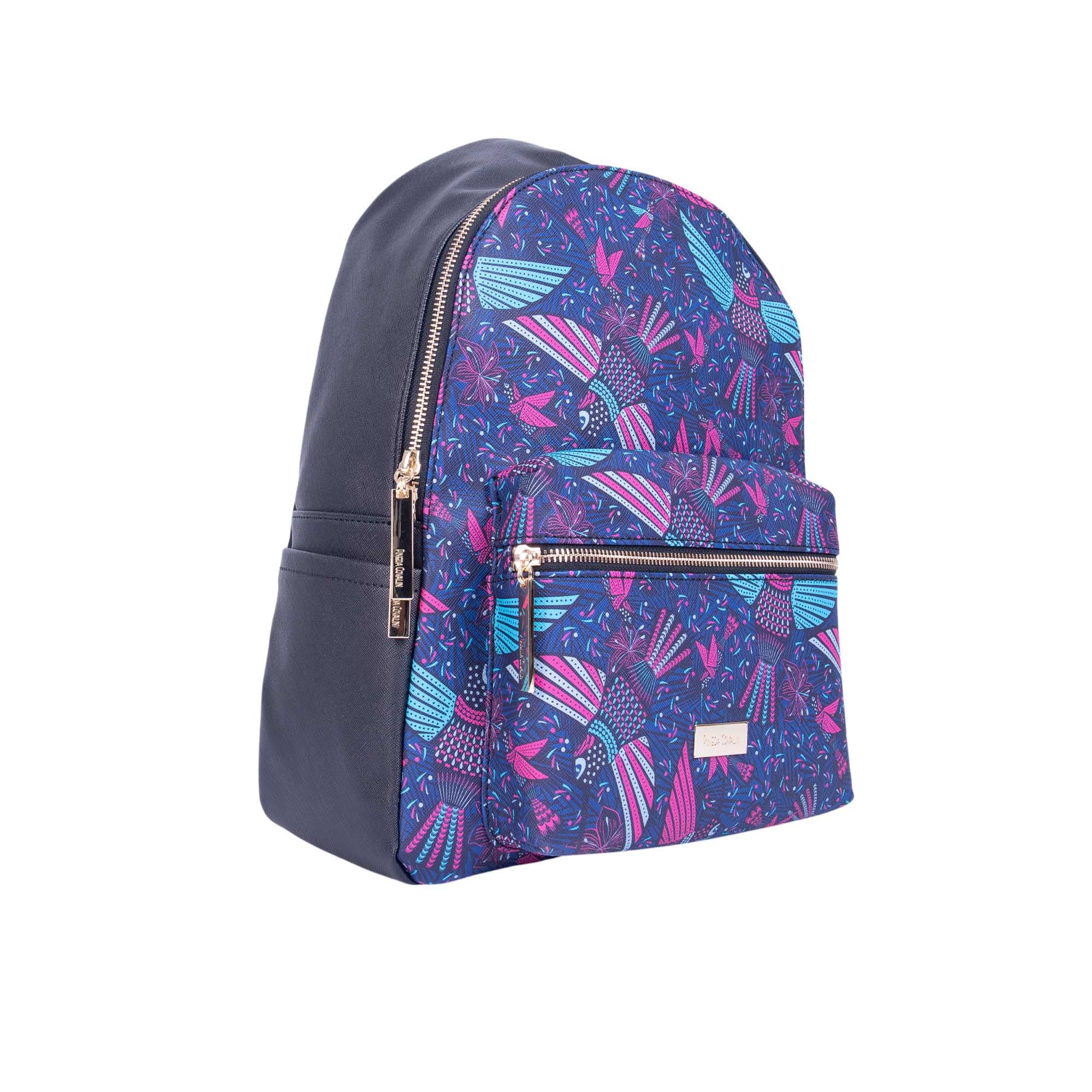 Backpack Nuuk Saffiano Colibrí