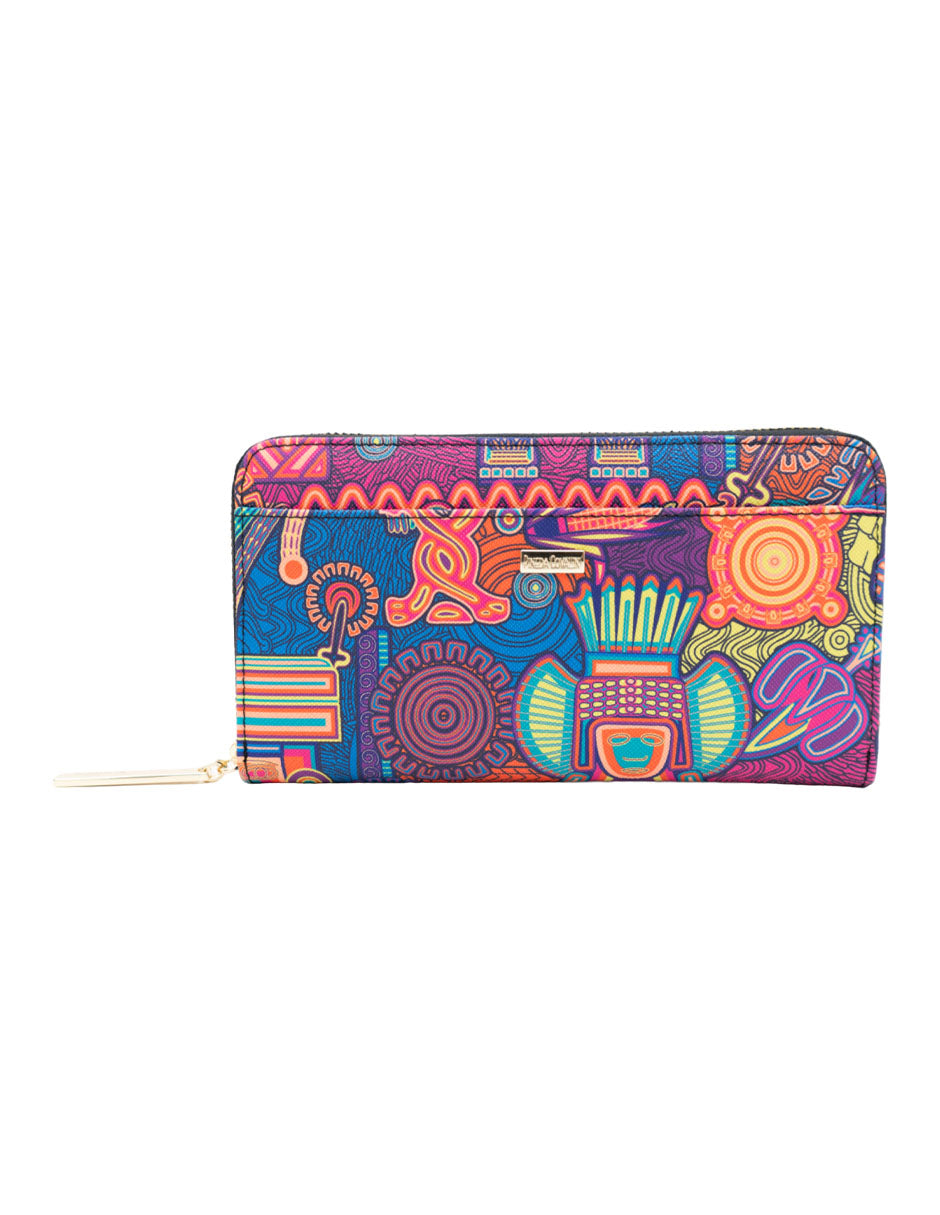 Cartera Grande Saffiano Diosas Mexicas