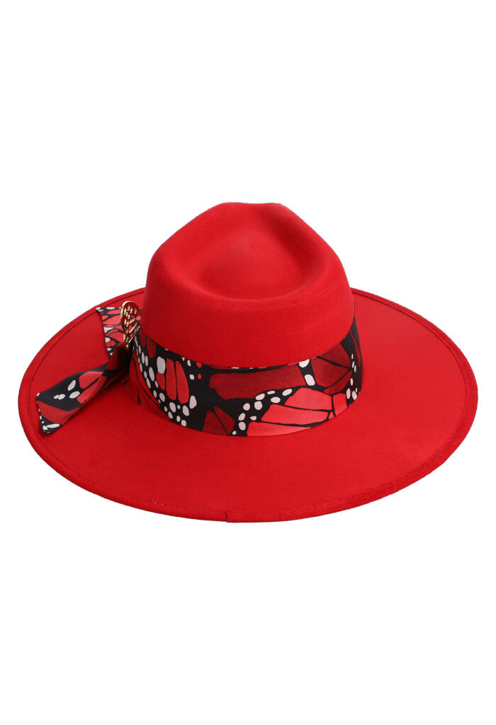 Sombrero Cehuallotl Verde Mariposa Macro