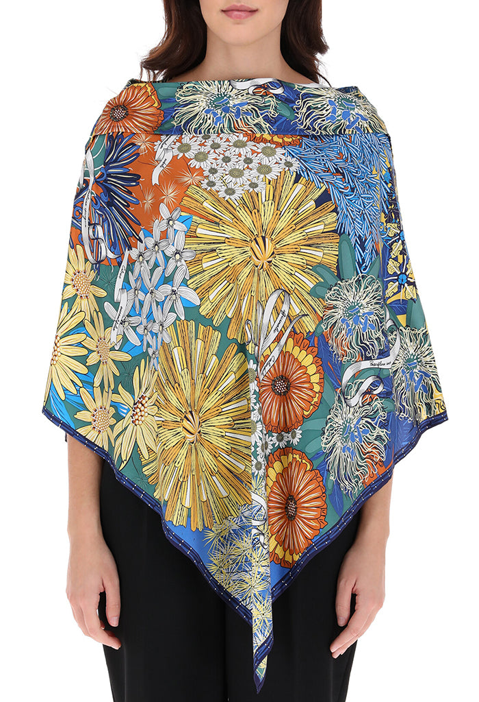 Poncho Herbolaria Flores