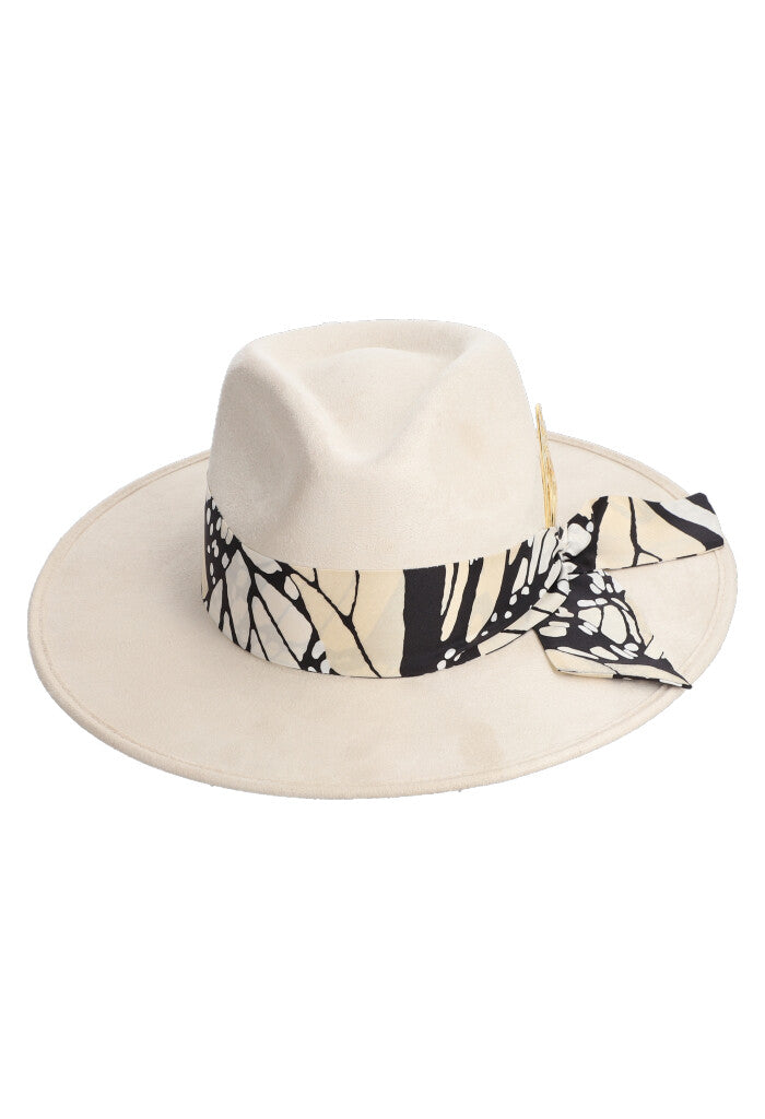 Sombrero Cehuallotl Verde Mariposa Macro