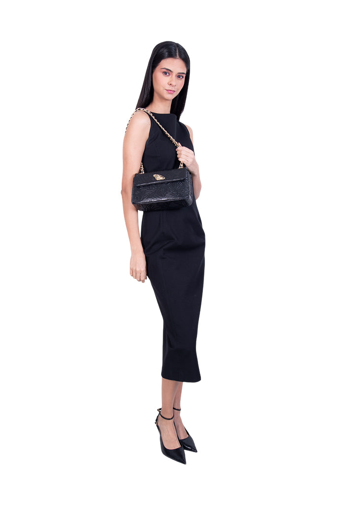 Bolsa Tusbel Piel Mini Grabado Mariposa