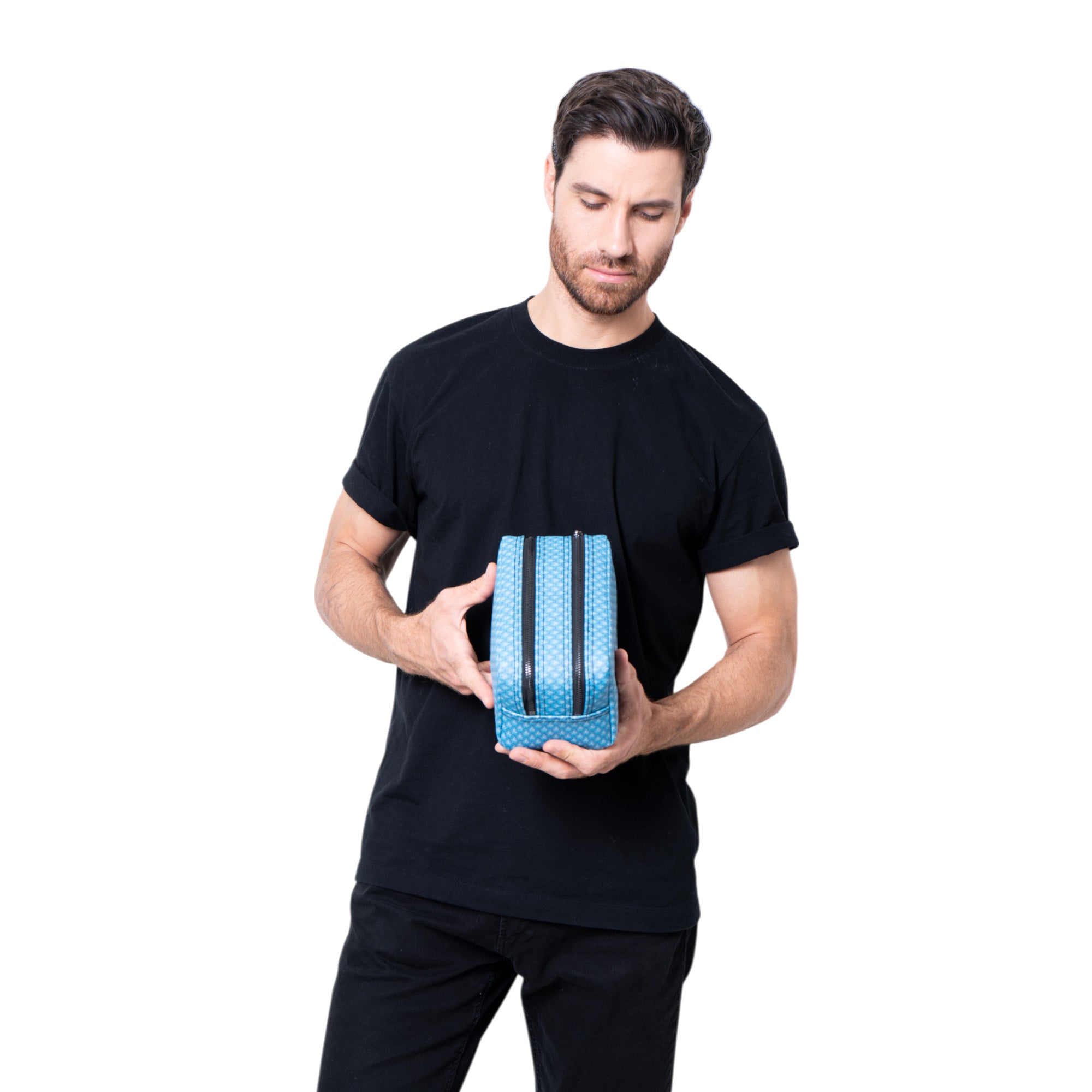 Necesser Buuk Saffiano Agave