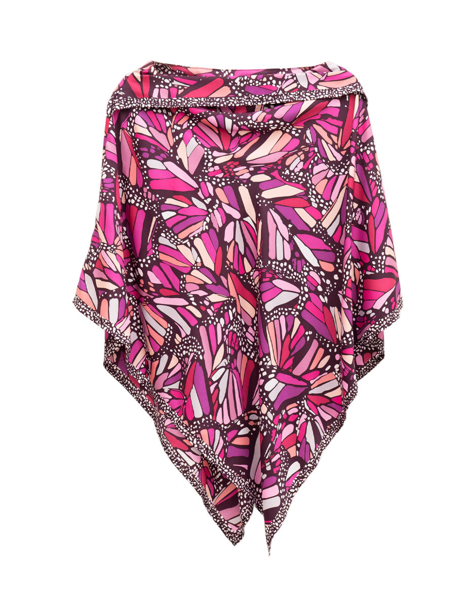Poncho Mariposa Vitral