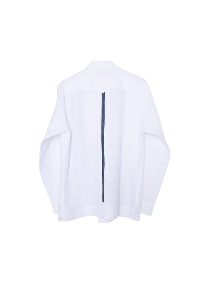 Guayabera Beel Blanca Campos Agave