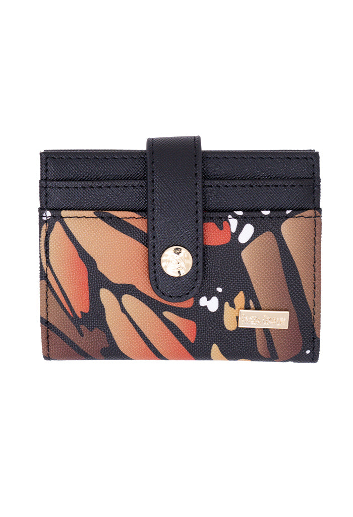 Tarjetero Meent Saffiano Mariposa Macro