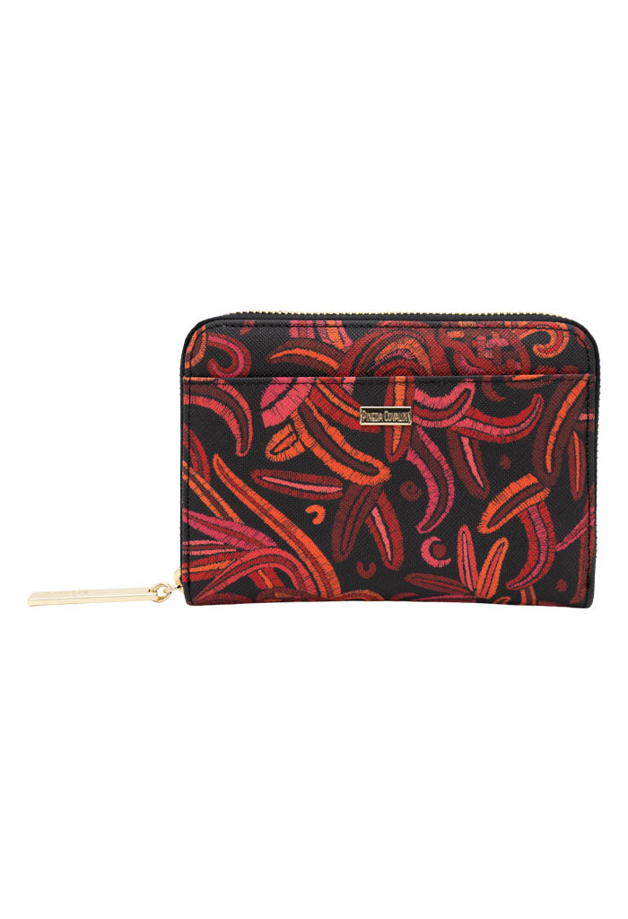 Cartera Mediana Saffiano Quetzalcóatl