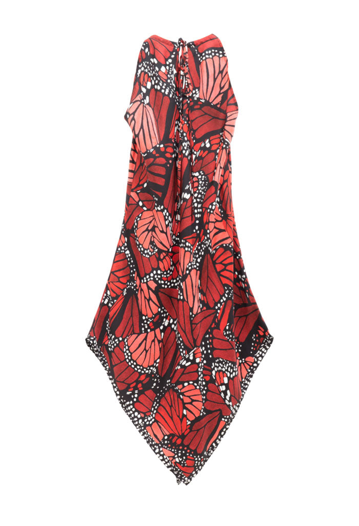 Vestido Largo Mariposa Macro