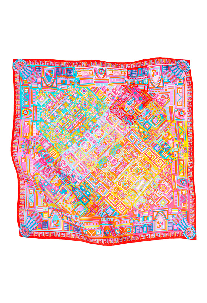 Mascada Ruta Puuc 90 cm