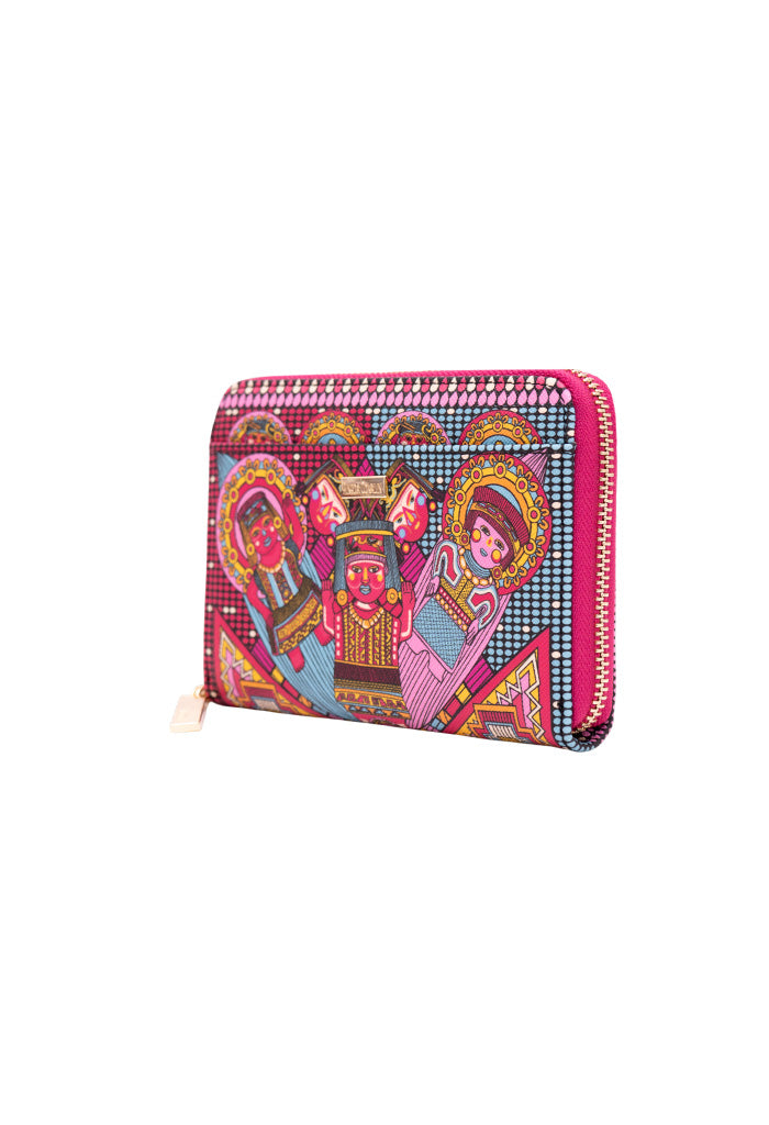 Cartera Mediana Saffiano Caritas Sonrientes Veracruz