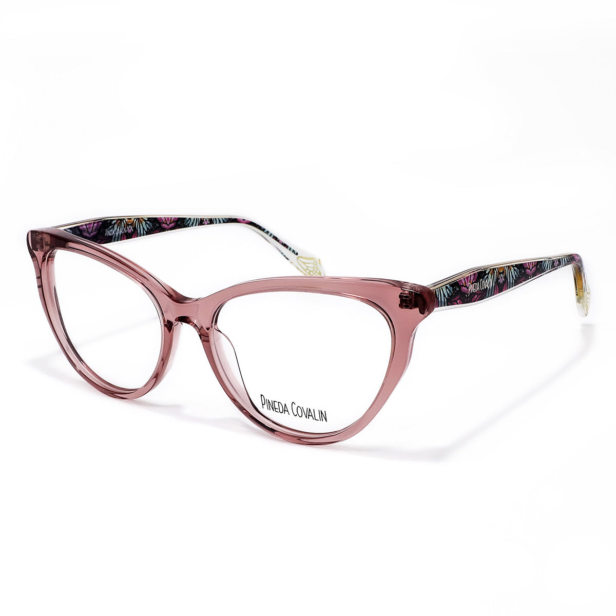 Lentes Oftálmicos Cat Eye Rosa Mariposa
