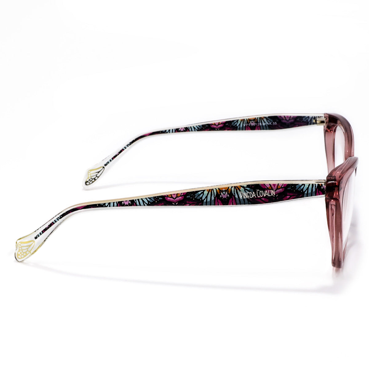 Lentes Oftálmicos Cat Eye Rosa Mariposa