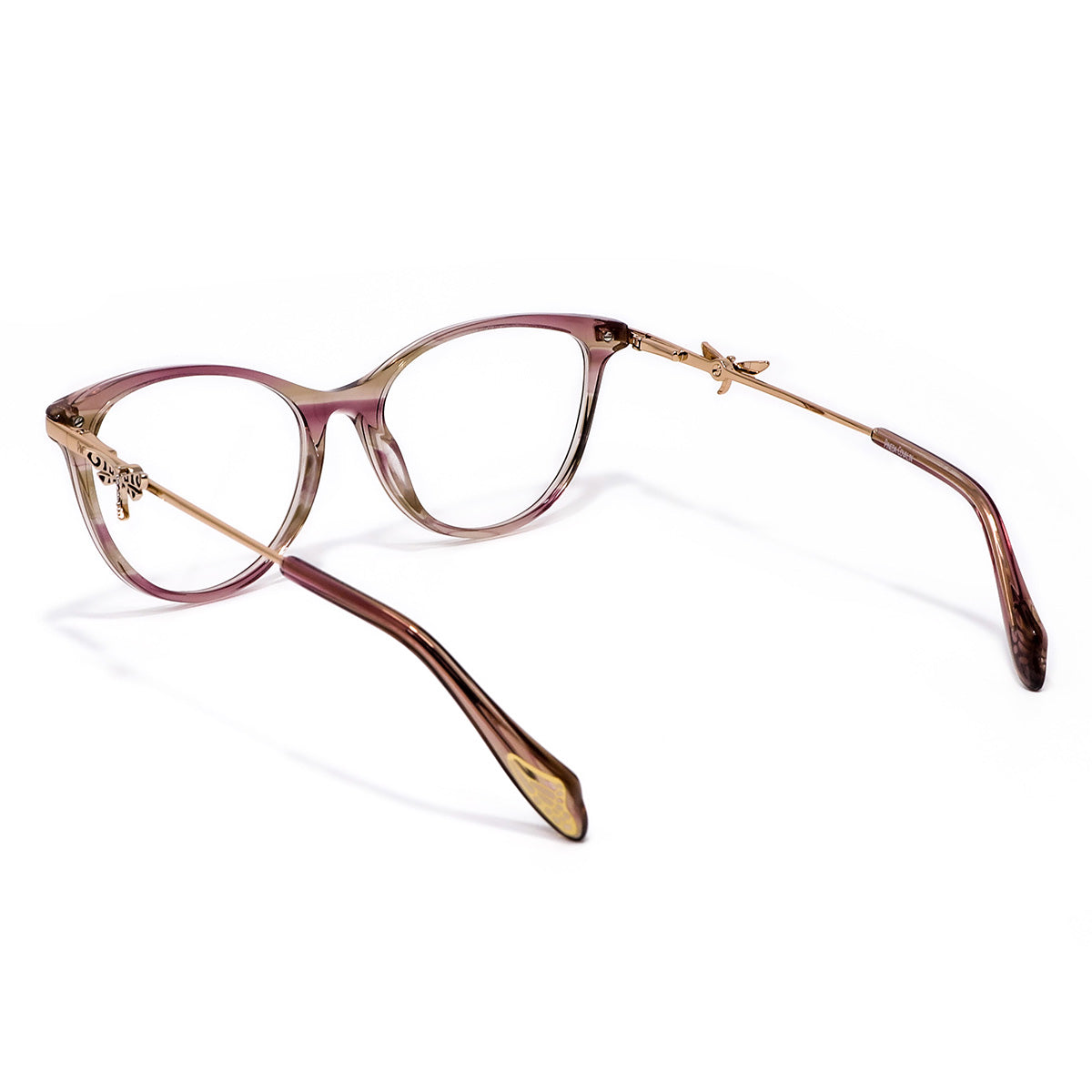 Lentes Oftálmicos Pantos Libélula Verde