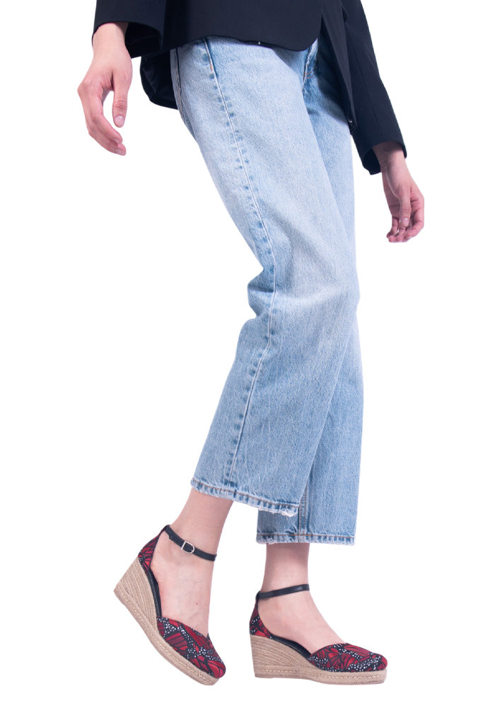 Alpargata Vitral Rojo