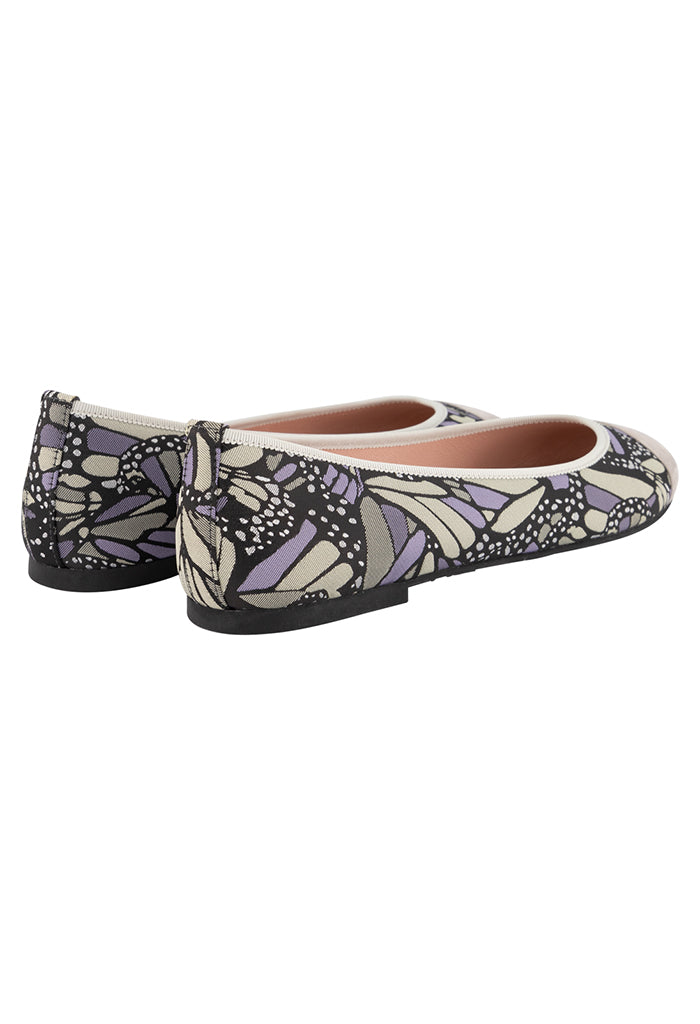 Pretty Ballerinas Mariposa Vitral Lila Claro