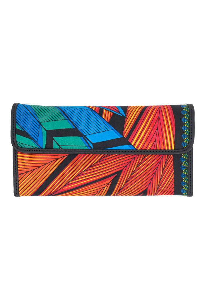 Cartera Bolsillo Negro Guacamaya Original