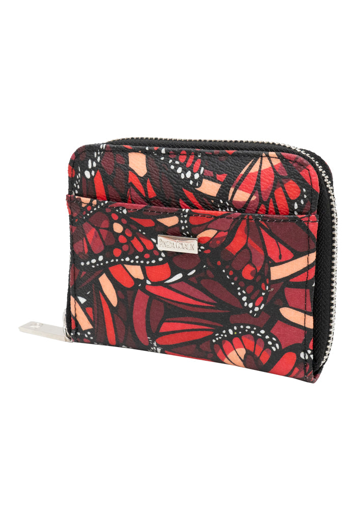 Cartera Chica Vuelo de Mariposa Rojo