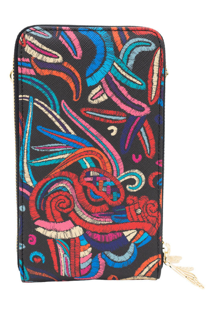 Porta Celular Naab Saffiano Quetzalcóatl