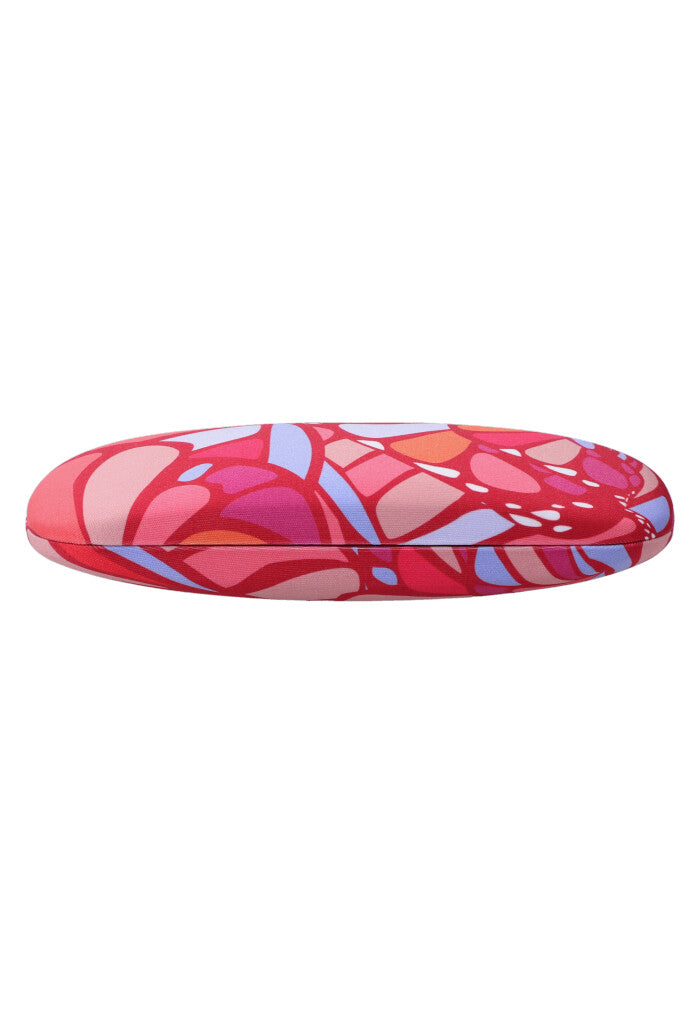 Estuche Lentes Mariposa Abstracta Rosa