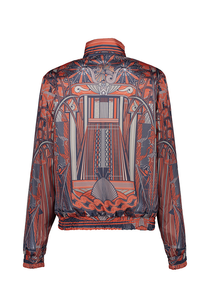 Bomber Xobdam Xochimilco Déco Naranja
