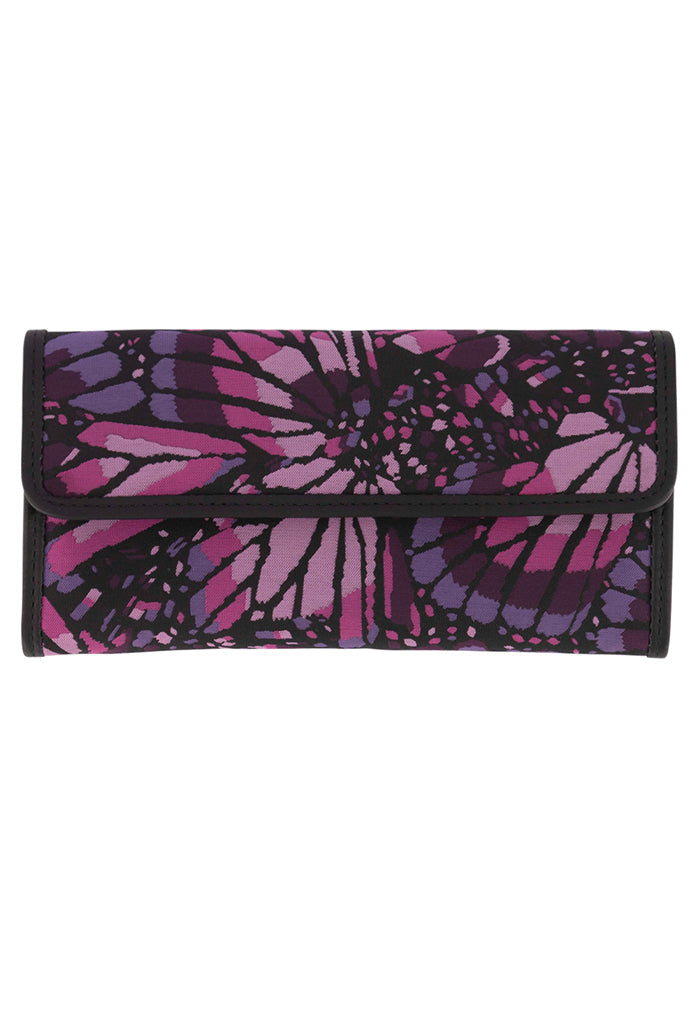 Cartera Bolsillo Mariposa Bordada Jqd