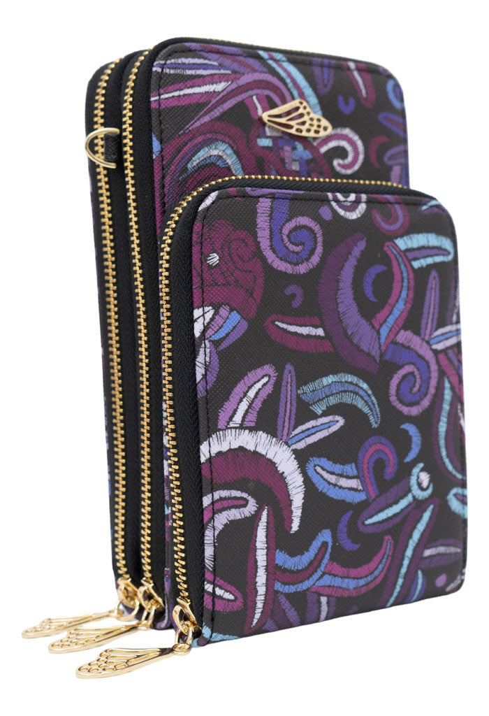 Porta Celular Naab Saffiano Quetzalcóatl