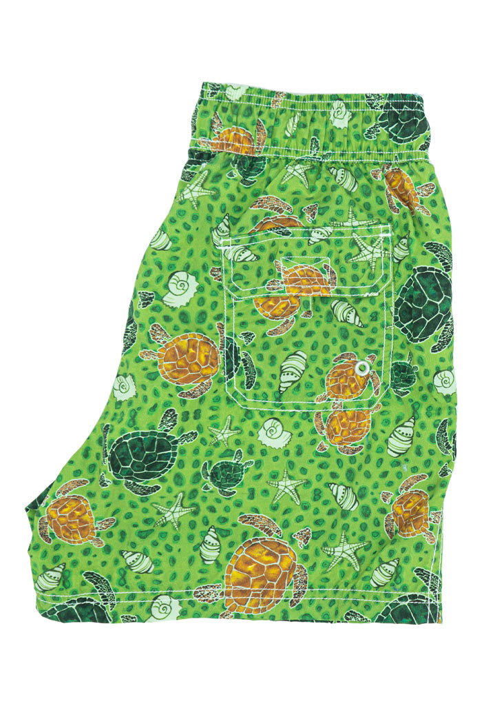Traje de Baño Tortuga Marina Verde