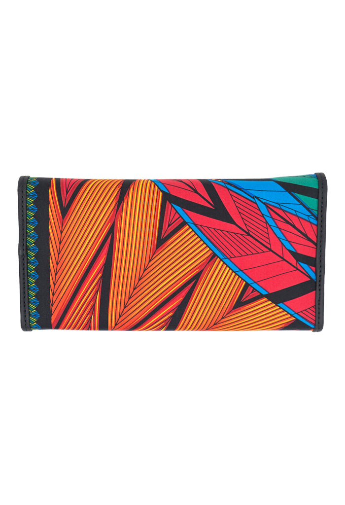 Cartera Bolsillo Negro Guacamaya Original